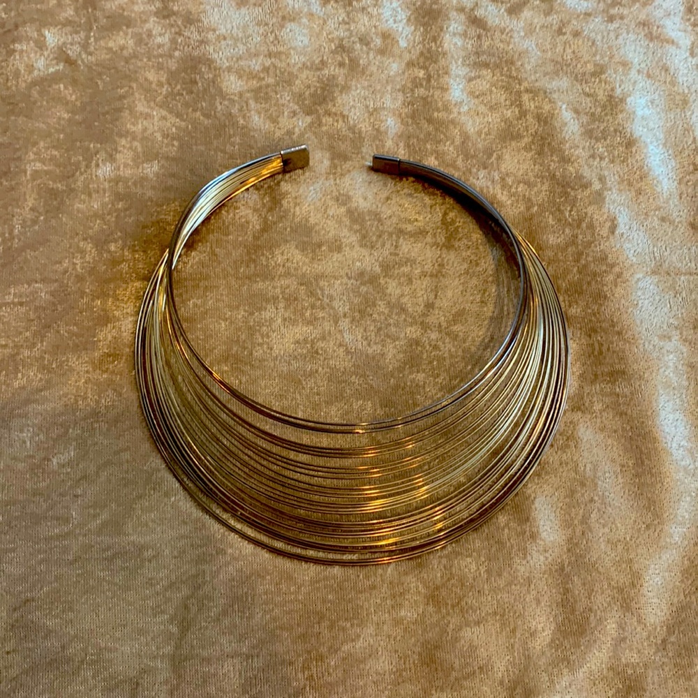 Gold Ring Necklace